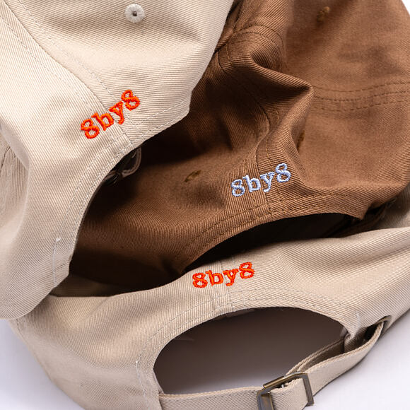 Kšiltovka 8by8 - Dadcap - "idk, google it" - Tan/Orange