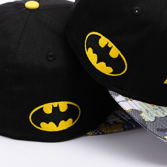 Dětská Kšiltovka New Era - Warner Bros DC Universe 9FIFTY - Batman - Black