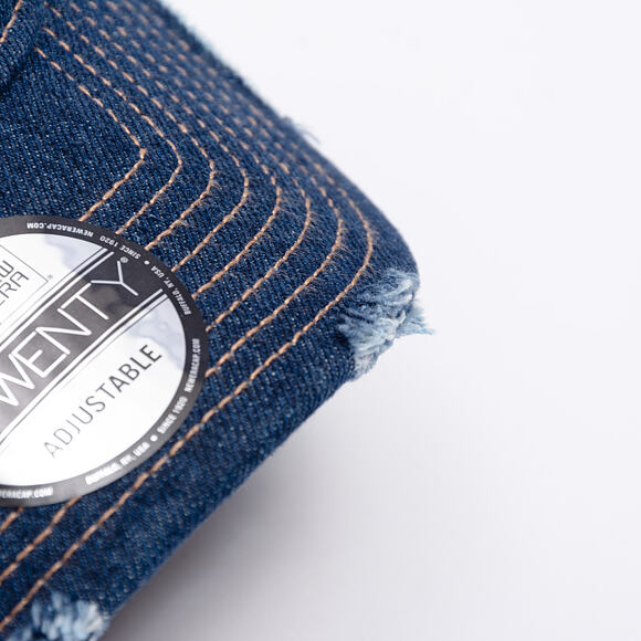 Kšiltovka New Era - MLB Denim Distress 9TWENTY - NY Yankees - Navy