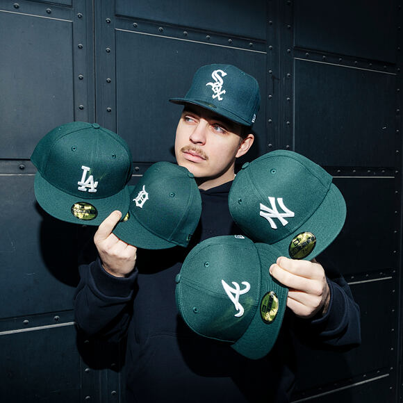 Kšiltovka New Era - MLB Seasonal 59FIFTY - Detroit Tigers - Dark Green