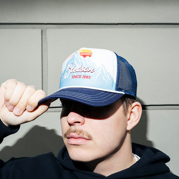 Kšiltovka Stetson - Trucker Cap - Alpine Sunset - 20