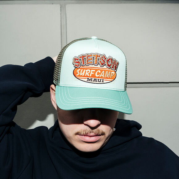 Kšiltovka Stetson - Trucker Cap - - Surf Camp - 44