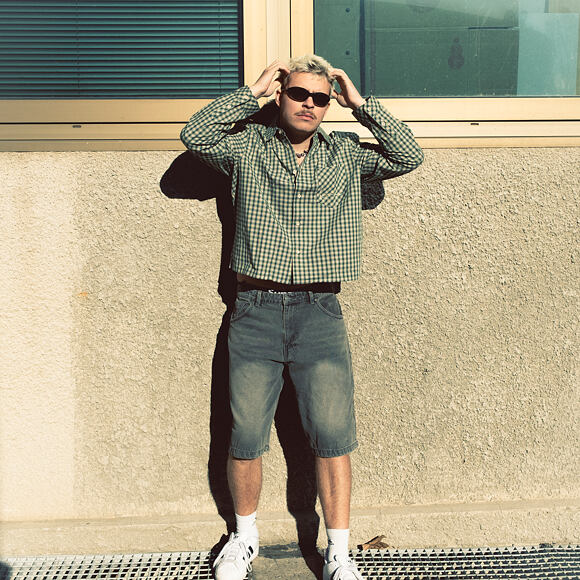 Džínové kraťasy Karl Kani - OG Washed Relaxed Baggy Jorts