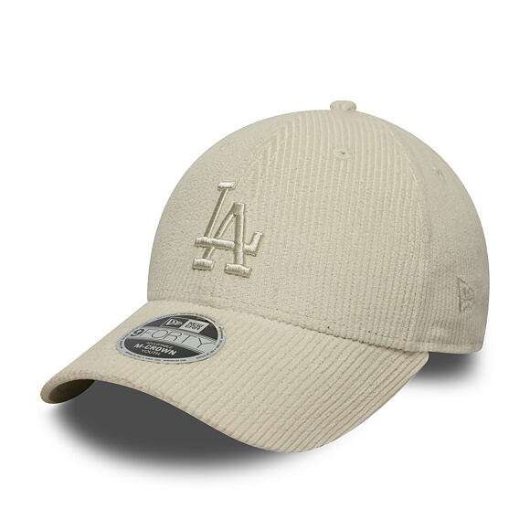 Dětská Kšiltovka New Era - MLB Cord 9FORTY M-CROWN - LA Dodgers - Cream
