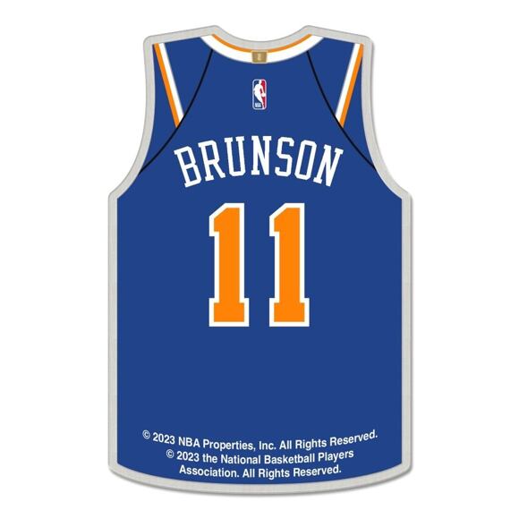 Připínáček WinCraft by Fanatics - NBA - Jewelry Card - Jalen Brunson