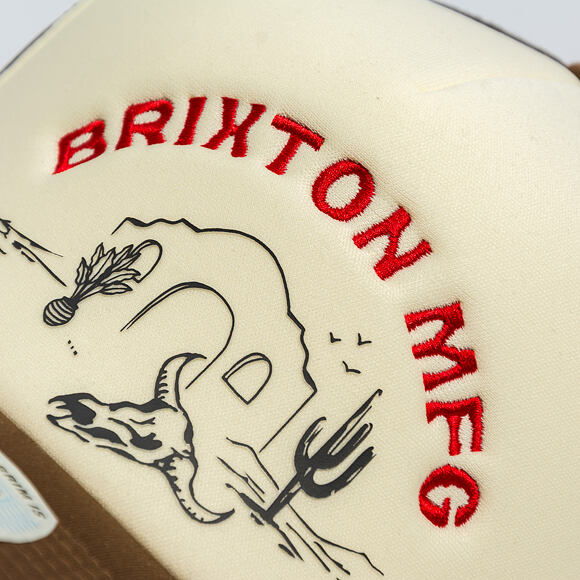 Kšiltovka Brixton - Desert Leisure C Np Mp Trucker - Pinecone Brown/Whitecap