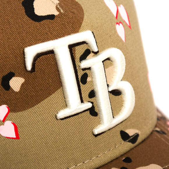 Kšiltovka New Era - MLB Camo Hearts - Tampa Bay Rays - MLB - Desert Camo