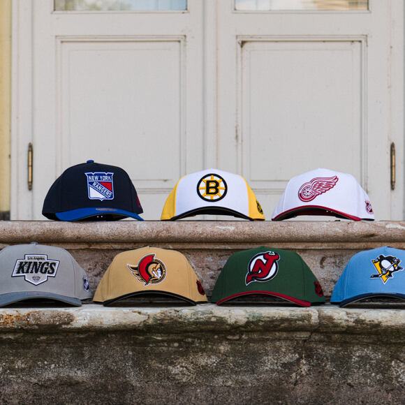 Kšiltovka Mitchell & Ness - Legendary Home - NHL - Pittsburgh Penguins - Light Blue