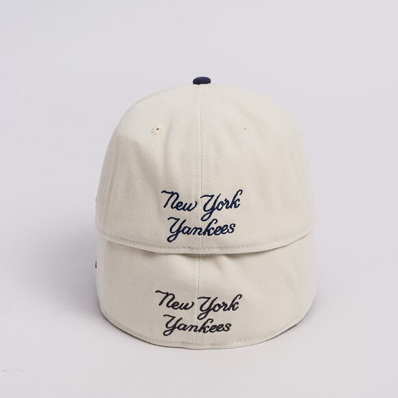 Kšiltovka New Era - MLB "2 Tone" 39THIRTY - NY Yankees - Chrome White / Steel