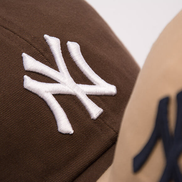 Kšiltovka '47 Brand MLB Clean Up - NY Yankees - Brown