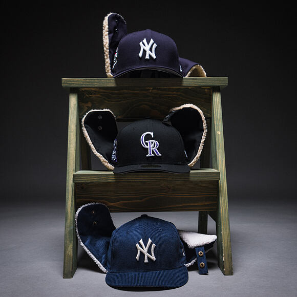 Kšiltovka New Era - MLB World Series Cooperstown Dog-Ear 59FIFTY - Colorado Rockies - Black