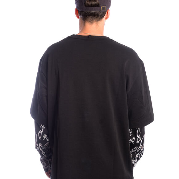 Triko Oakley - Bubbles Ellipse Ls Tee - Pitch Black