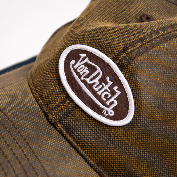 Kšiltovka Von Dutch - Baseball - Coated Cotton Patch - Green
