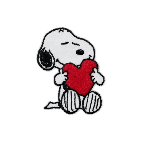 Nažehlovačka Monoquick - Snoopy se srdíčkem 7,5 x 5,5 cm