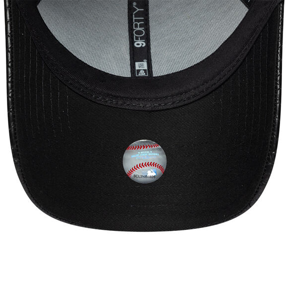 Kšiltovka New Era - MLB Pu Weave 9FORTY - NY Yankees - Black