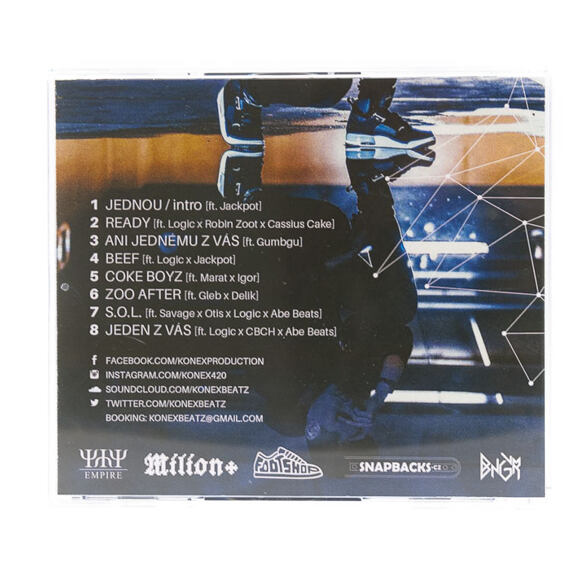 Set Snapback + CD KONEX Musick EP Pack Black