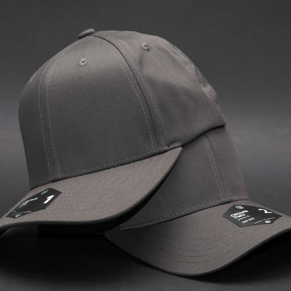 Kšiltovka State of WOW Crown 2 Baseball Dark Grey Velcro Strapback