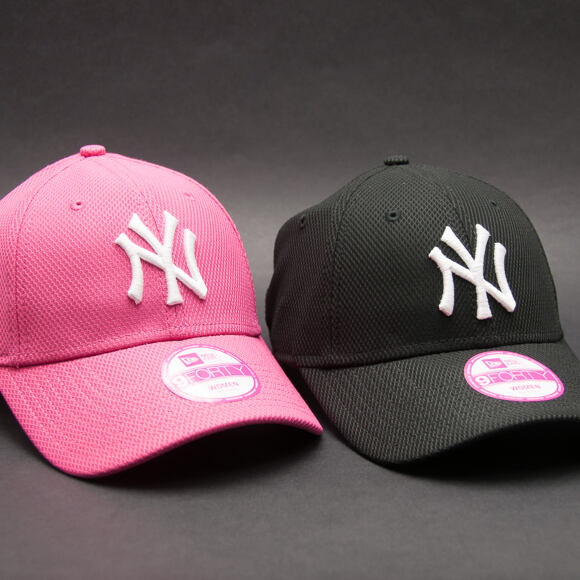 Dámská Kšiltovka New Era Diamond Era Fashion Essential New York Yankees Pink/White Strapback