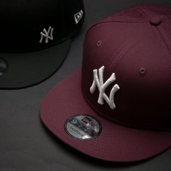 Kšiltovka New Era MLB Flawless Metal New York Yankees Black 9FIFTY Snapback