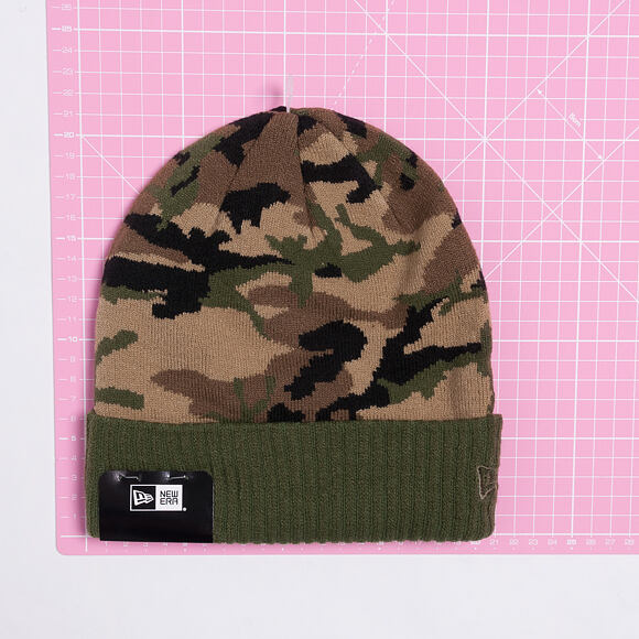 Kulich New Era Camo Ribbed Cuff Woodland Camo