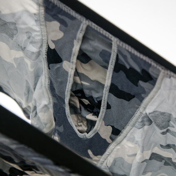 Boxerky MyPakage Weekday Trunk Snow Camo/Black