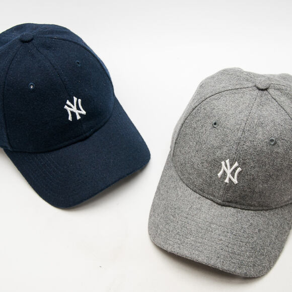 Kšiltovka New Era Melton Mini Classic New York Yankees Navy 9TWENTY Strapback