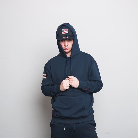 Mikina S Kapucí New Era World Hood Oversized Hoody Night Shift Navy