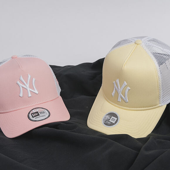 Dámská Kšiltovka New Era  Wmns League Essential Trkr Neyya  9FORTY A-FRAME TRUCKER  Yellow / Optic W