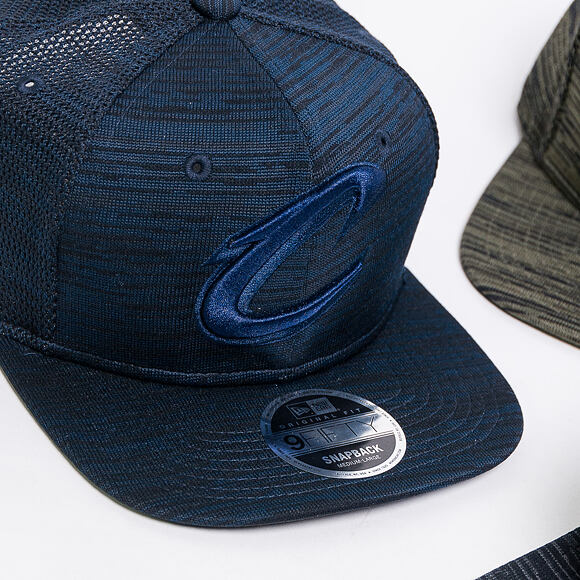 Kšiltovka New Era 9FIFTY Cleveland Cavaliers Original Fit Engineered Fit Navy/Black Snapback