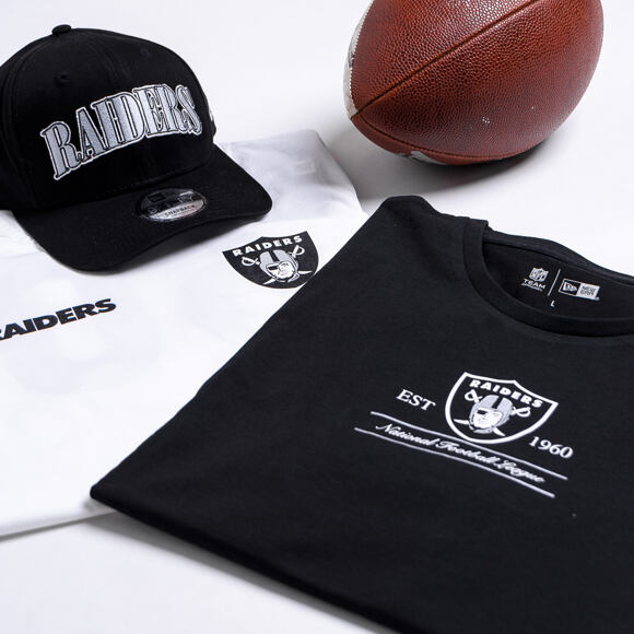 Triko New Era Oakland Raiders Established Number White