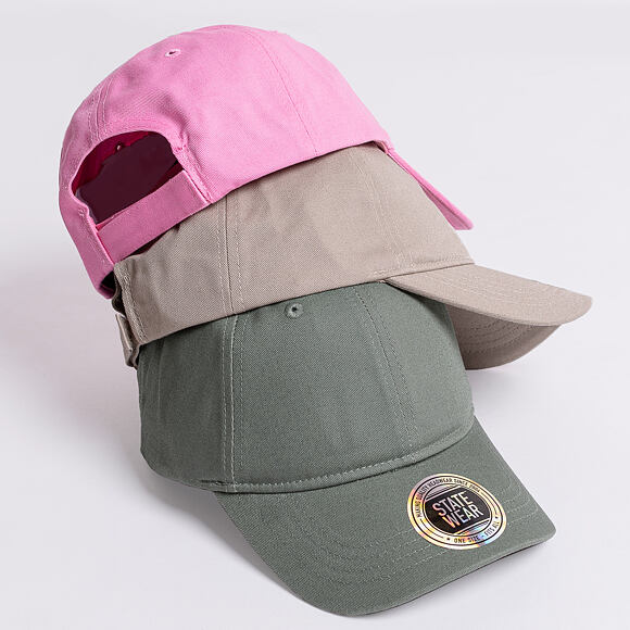 Kšiltovka STATEWEAR Oakland Baseball Cap Pink Strapback