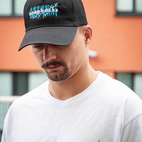 Kšiltovka Under Native Snapbacks X Under Native 5 Years Of Storm Black