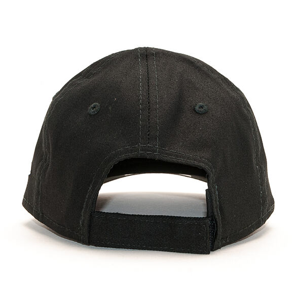 Dětská Kšiltovka New Era 9FORTY Script Toddler Black / White Strapback
