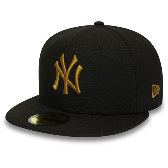 Kšiltovka New Era 59FIFTY New York Yankees League Essential Black/Orange