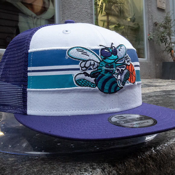 Kšiltovka New Era 9FIFTY Charlotte Hornets Stripe Hardwood OTC