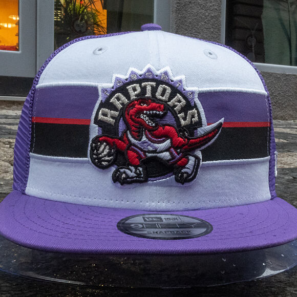 Kšiltovka New Era 9FIFTY Toronto Raptors Stripe Hardwood OTC