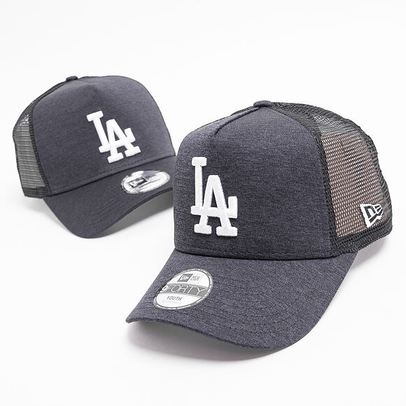 Dětská Kšiltovka New Era 9FORTY Trucker Los Angeles Dodgers Shadow Tech