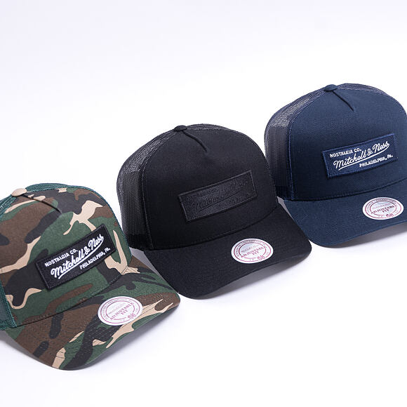 Kšiltovka Mitchell & Ness 648 Box Logo Classic Trucker Camo