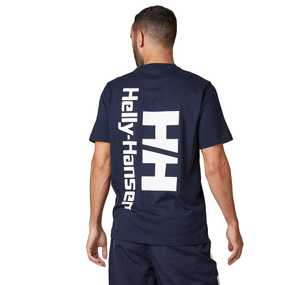 Triko Helly Hansen YU20 Logo Shirt Navy