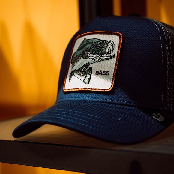 Kšiltovka Goorin - Trucker Big Bass - Blue