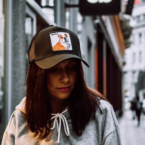 Kšiltovka Goorin - Trucker Butch - Black