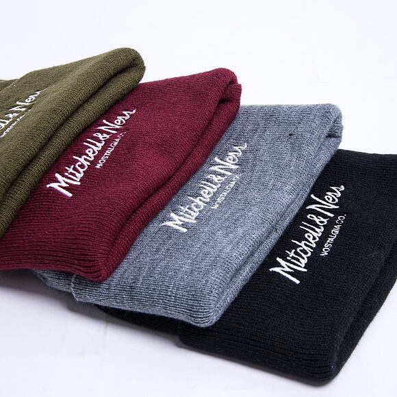 Kulich Mitchell & Ness Pinscript Cuff Knit Olive