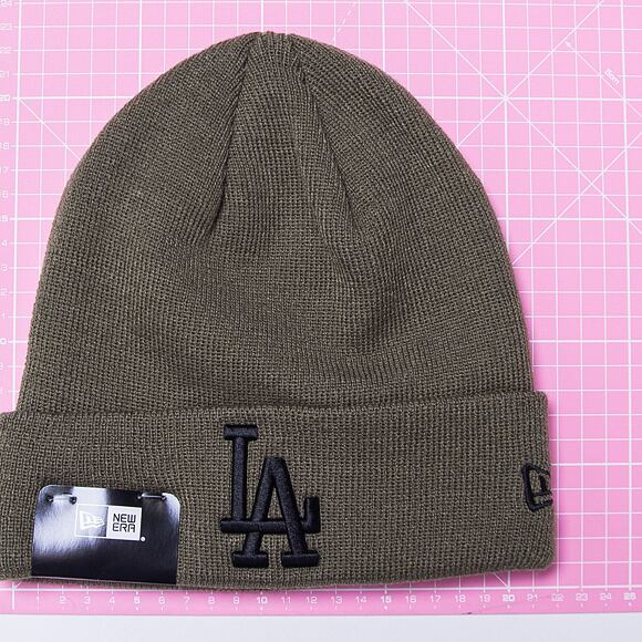 Kulich New Era Color Essential Cuff Knit Los Angeles Dodgers New Olive