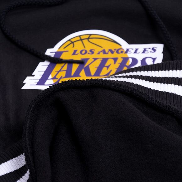 Mikina New Era Varsity detail Hoody Los Angeles Lakers Black