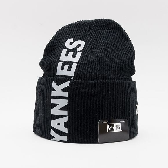 Kulich New Era MLB Wordmark Cuff Knit New York Yankees Black
