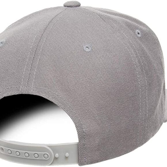 Kšiltovka Yupoong Classic Flexfit Snapback Heather Grey