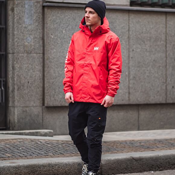 Bunda Helly Hansen Ervik Jacket 224 Alert Red