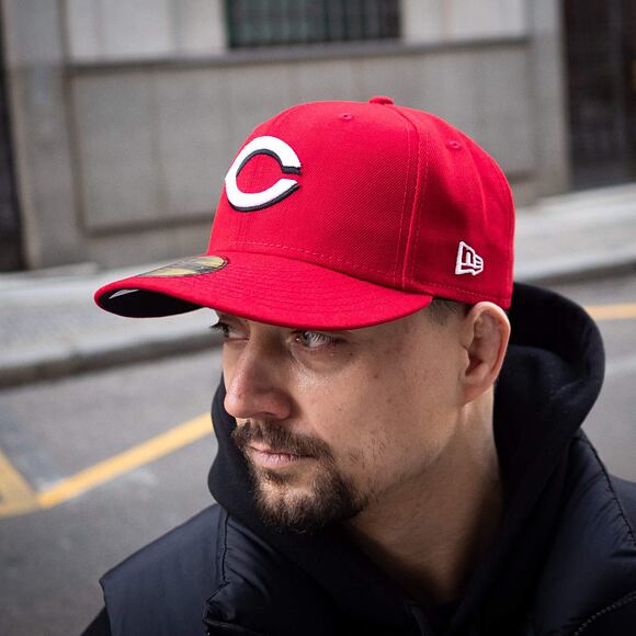 Kšiltovka New Era 59FIFTY MLB Authentic Performance Cincinnati Reds - Team Color