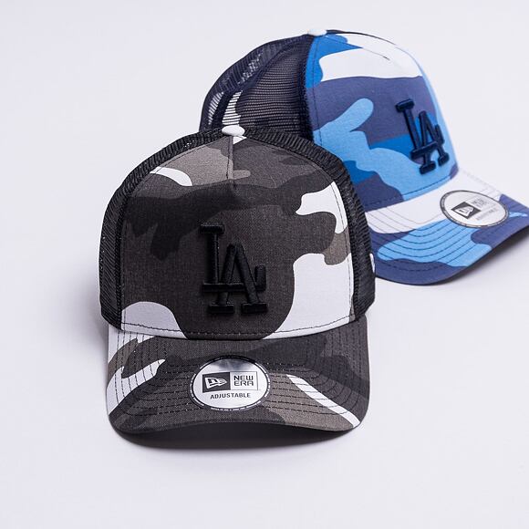 Kšiltovka New Era 9FORTY Trucker MLB Camo Pack Los Angeles Dodgers Snapback Urban Camo