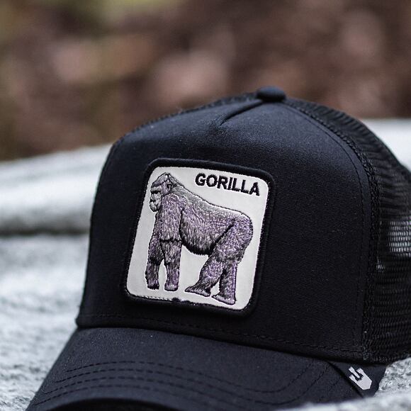 Kšiltovka Goorin - Trucker King Of The Jungle - Black
